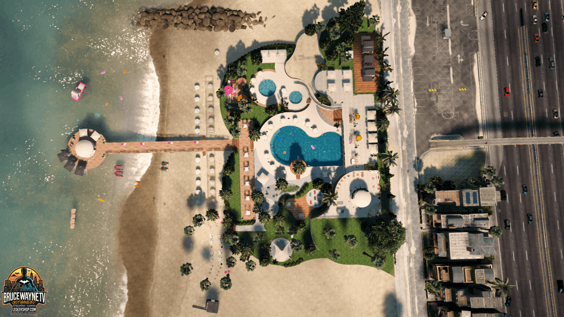 🏝️ Paradise Beach Club I FiveM MLO – Votre oasis de luxe à Pacific Bluffs - Legeekshop