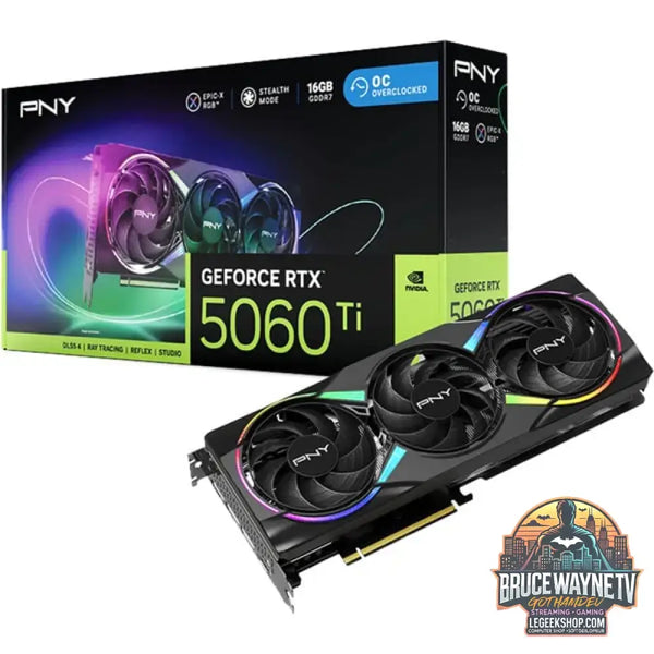 PNY GeForce RTX 5060 Ti ARGB OC 16GB, carte graphique - PNY