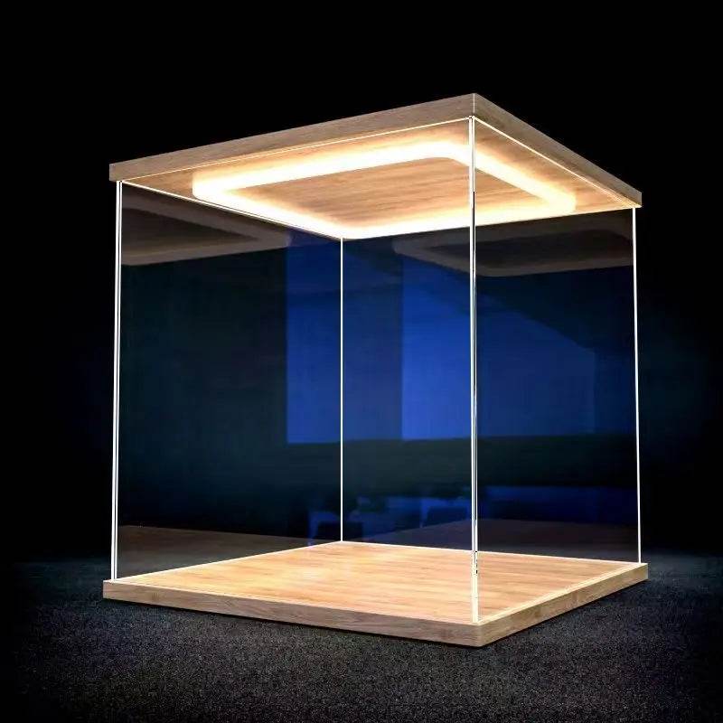 ✨ Présentoir LED Acrylique Transparent | Vitrine Figurines & Modèles - Legeekshop