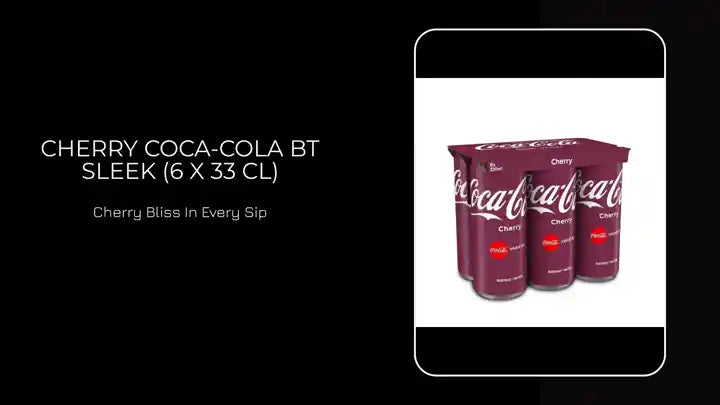 Cherry Coca-Cola Bt Sleek (6 x 33 cl) by@Outfy