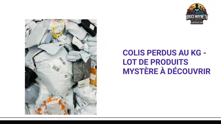 Colis Perdus au Kg - Lot de Produits Mystère à Découvrir by@Outfy