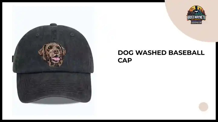 Dog Washed Baseball Cap by@Outfy