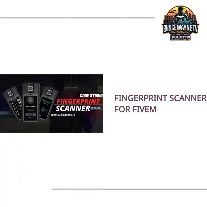 Fingerprint Scanner for FiveM by@Outfy