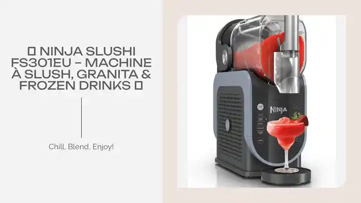 🎮 Ninja SLUSHi FS301EU – Machine à Slush, Granita & Frozen Drinks 🎮 by@Outfy