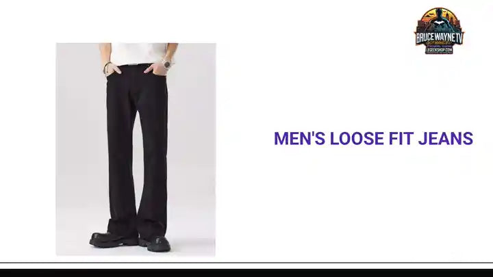 Men's Loose Fit Jeans by@Outfy