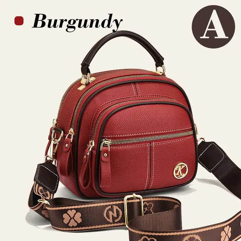 👜 sac bandoulière cuir PU multifonctionnel à large sangle réglable 👜 - Legeekshop