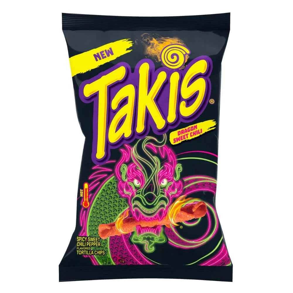 Takis Dragon Sweet Chili - Tortillas Piment Doux (90g) - Legeekshop