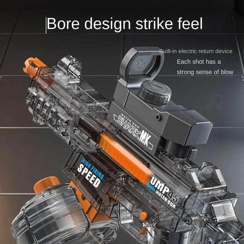 🔫 Pistolet à Eau Électrique Puissant – Aspiration Auto & Fun Illimité 🔫 - Legeekshop