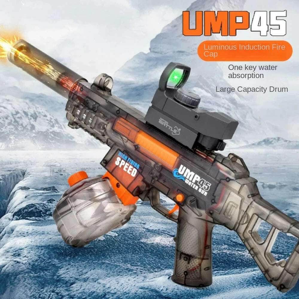 🔫 Pistolet à Eau Électrique Puissant – Aspiration Auto & Fun Illimité 🔫 - Legeekshop