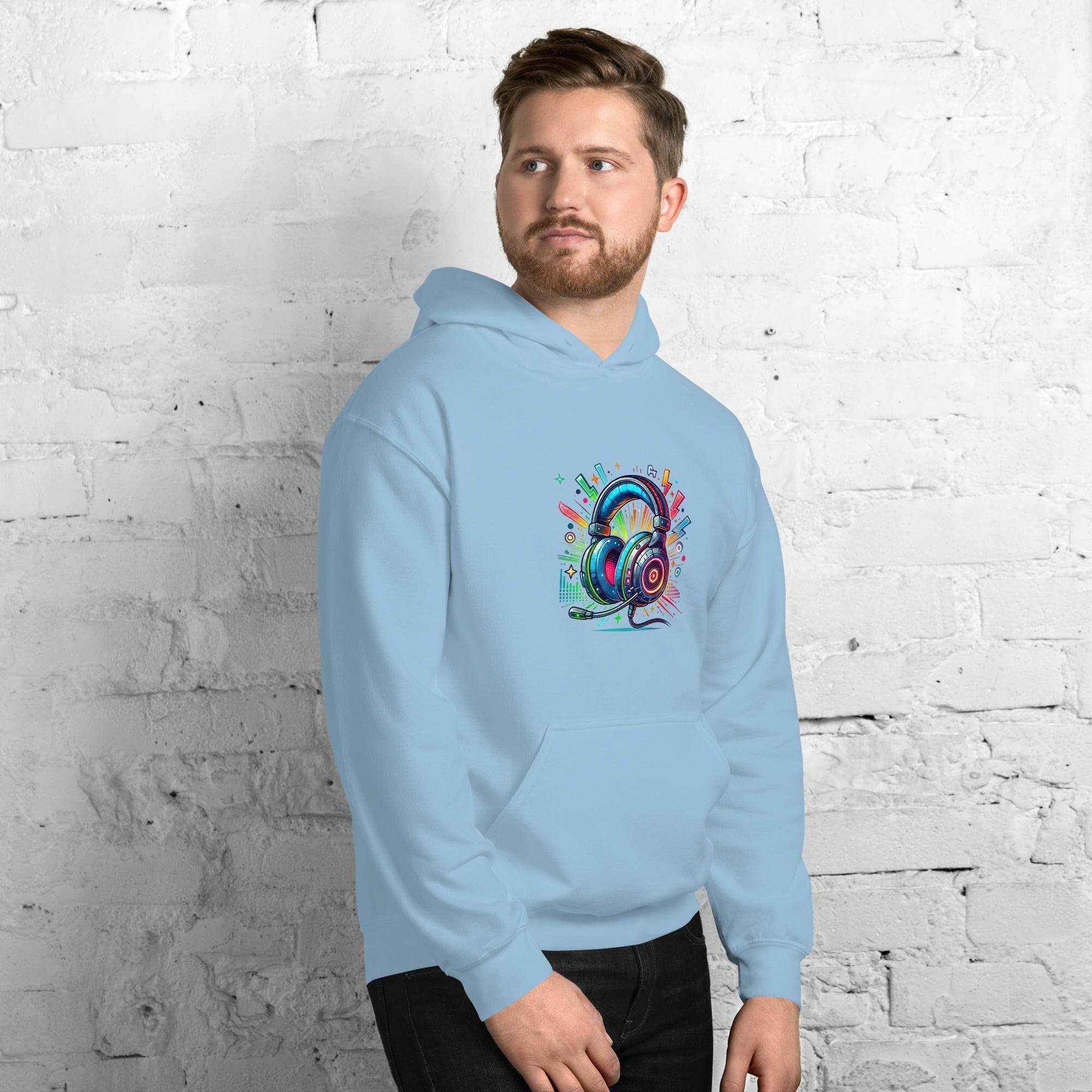 Legeekshop Sweat à Capuche Geek Casque Coloré Confortable - Legeekshop