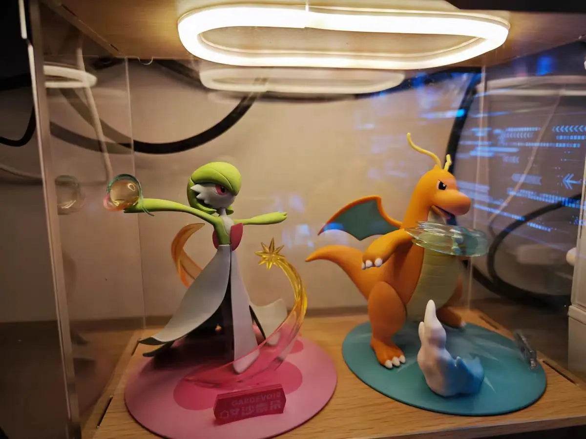 ✨ Présentoir LED Acrylique Transparent | Vitrine Figurines & Modèles - Legeekshop