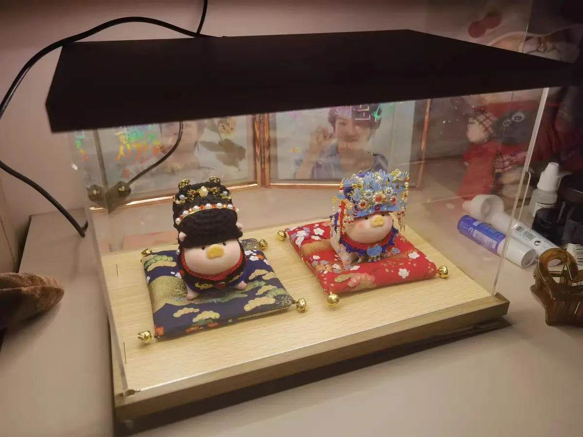 ✨ Présentoir LED Acrylique Transparent | Vitrine Figurines & Modèles - Legeekshop