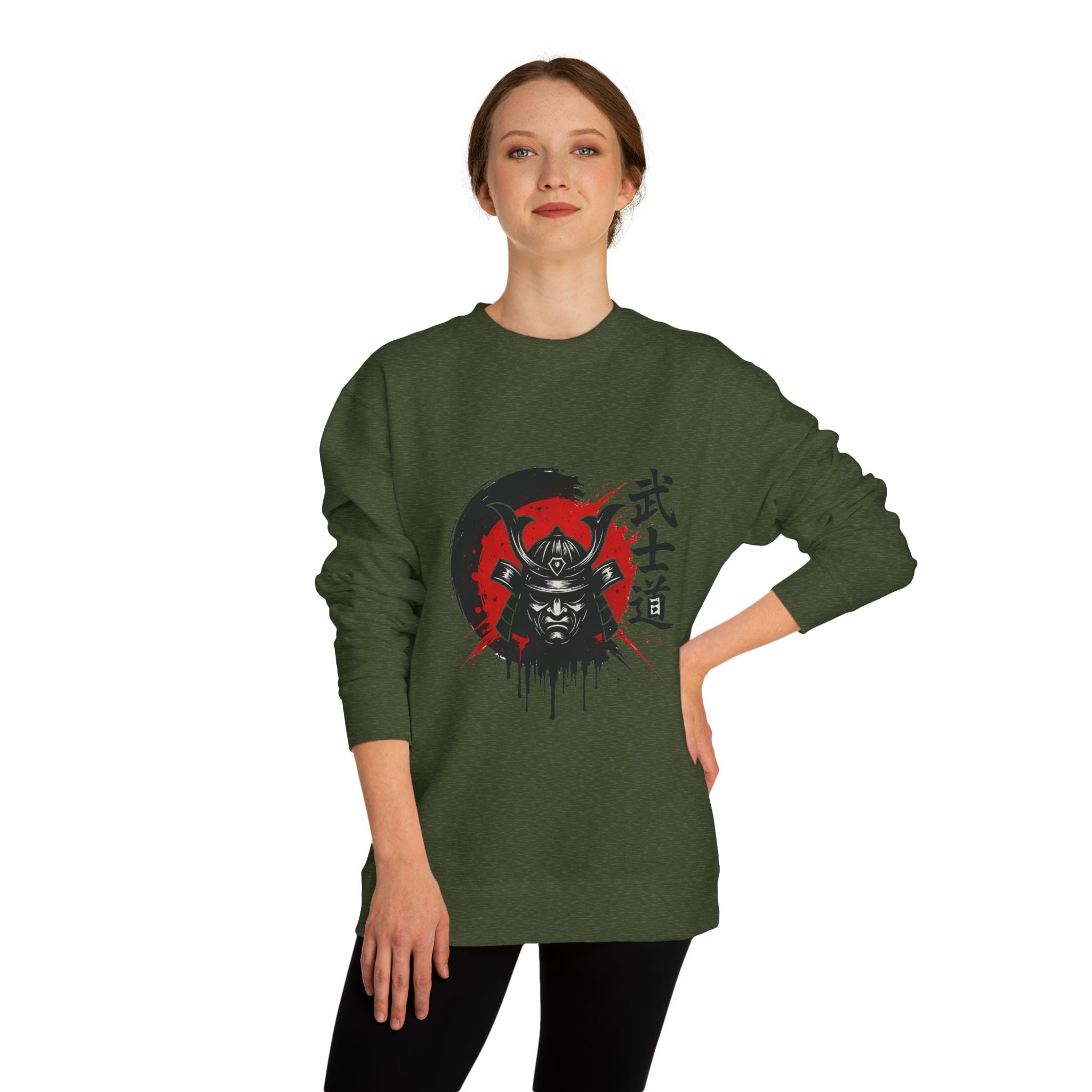 🎮 Samurai Warrior Sweatshirt Unisexe Col Rond 🎮