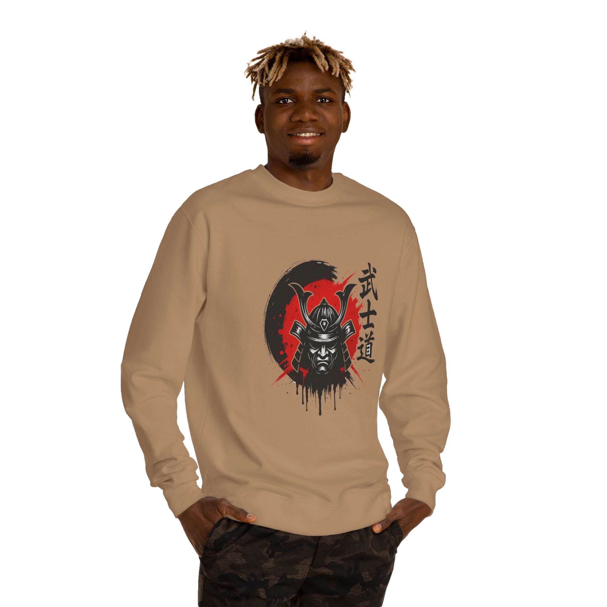 🎮 Samurai Warrior Sweatshirt Unisexe Col Rond 🎮