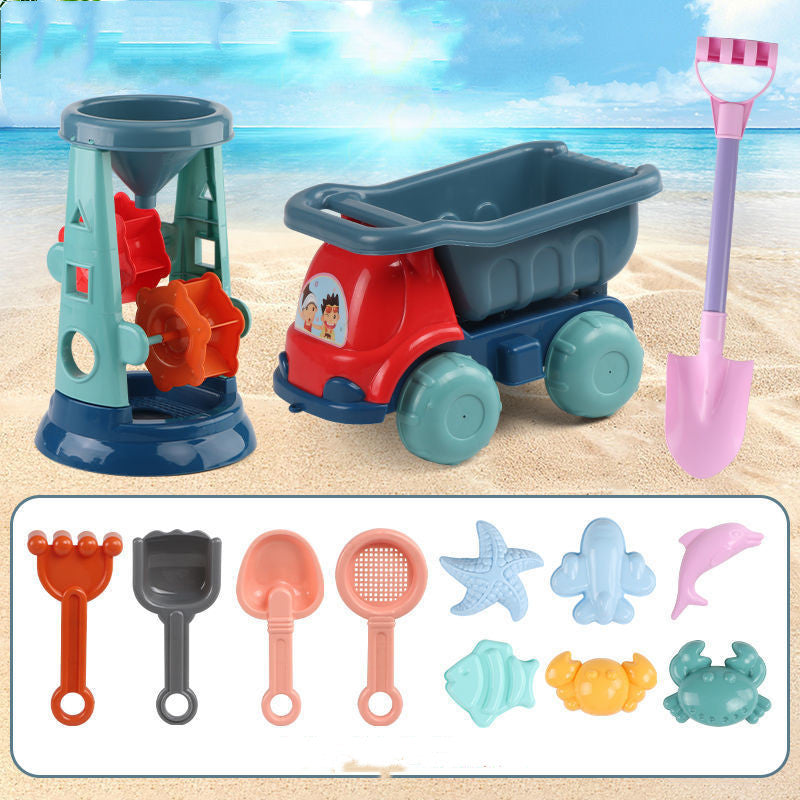 Jouets Plage Enfants Set Complet Sable Château Extérieur