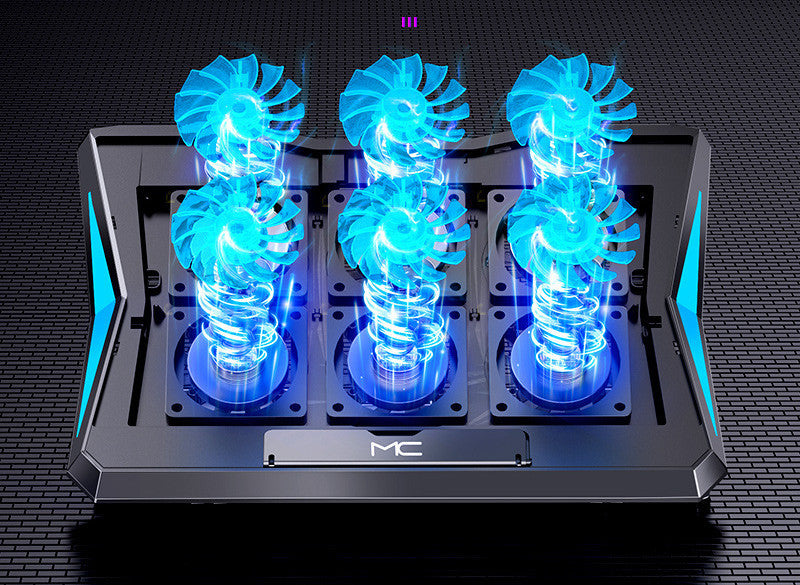 Support Refroidissement Ordinateur Portable Pliable Ventilé