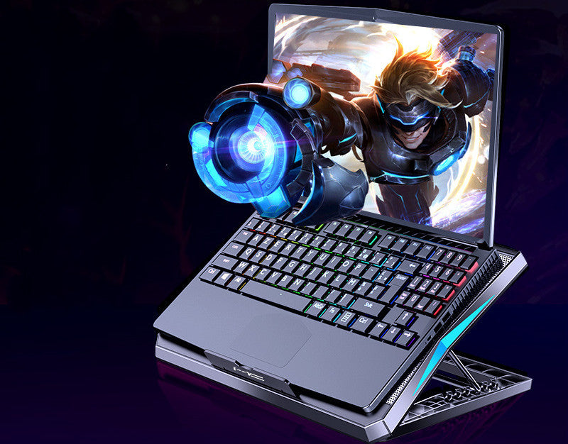 Support Refroidissement Ordinateur Portable Pliable Ventilé