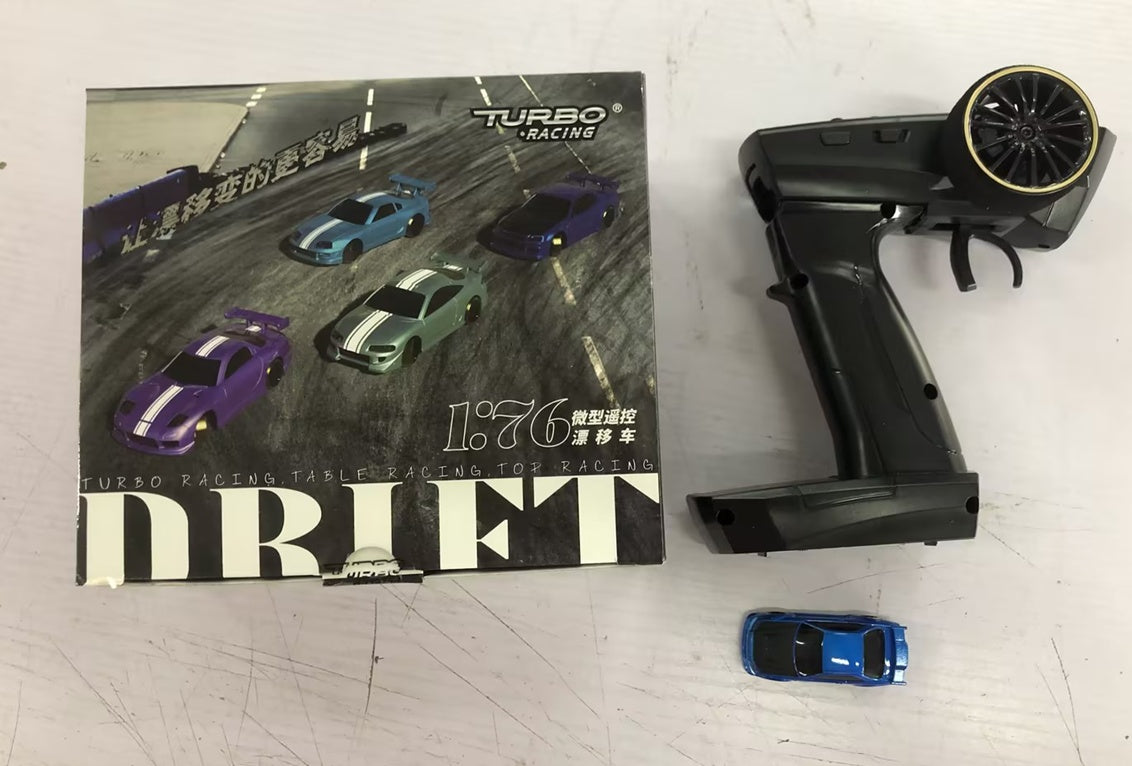 Voiture RC Drift Turbo Racing 1/76 Gyroscope Télécommande Pro