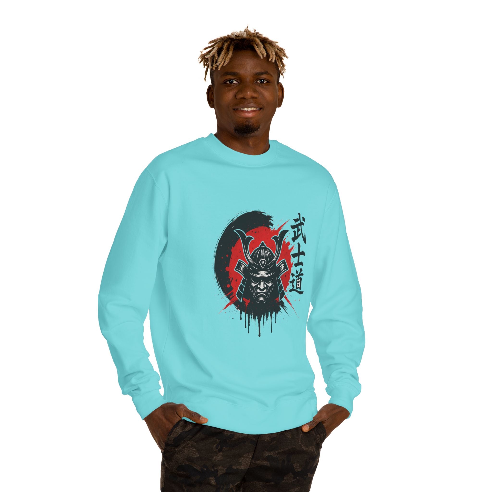 🎮 Samurai Warrior Sweatshirt Unisexe Col Rond 🎮