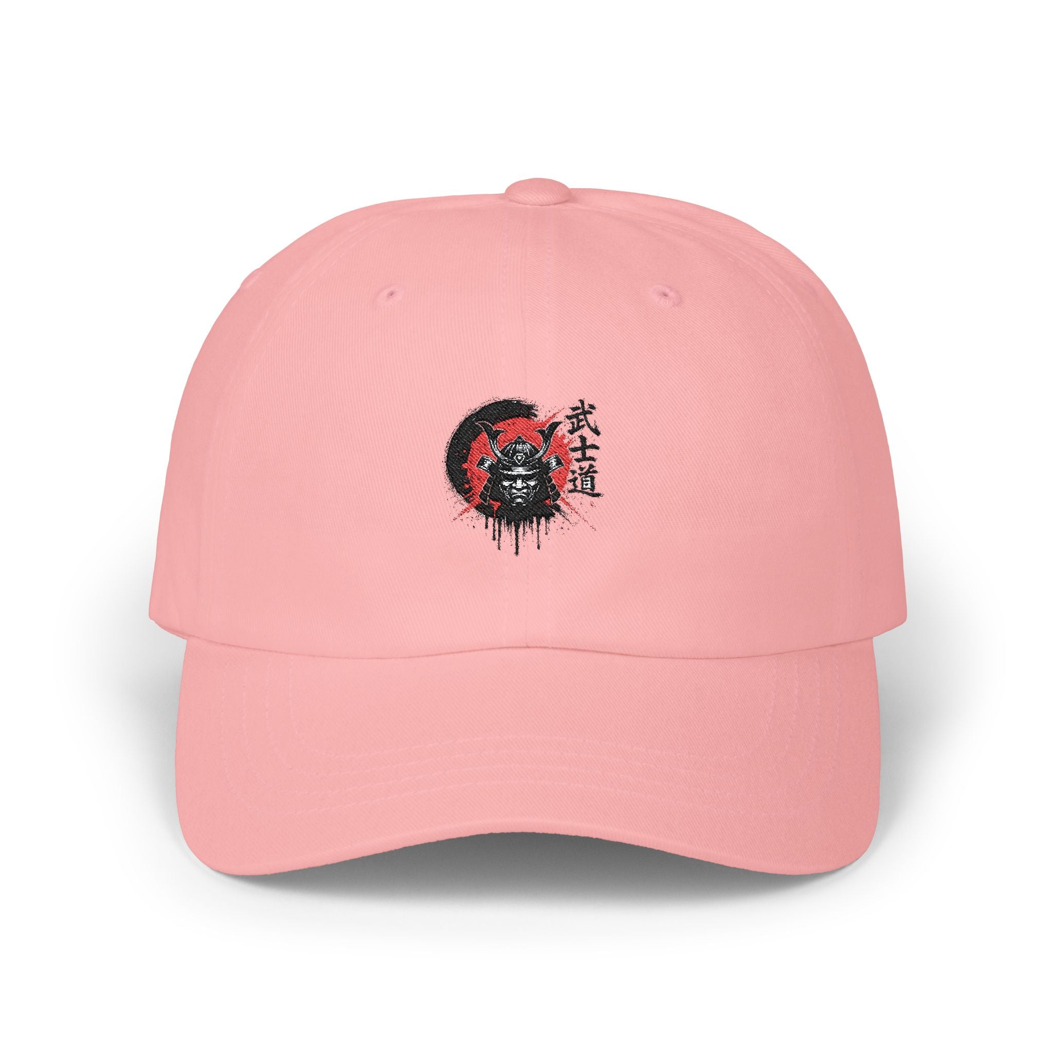 Casquette Dad Cap Loup Samouraï Soleil Rouge Kanji