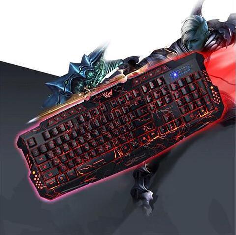 Clavier Gaming Luminescent RGB Rétroéclairé Filaire