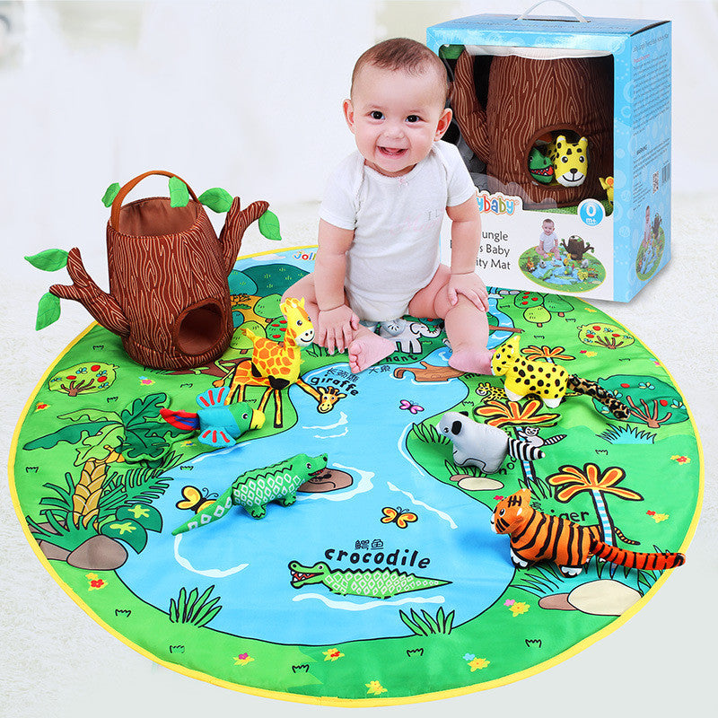 Tapis Éveil Bébé Jouets Éducatifs Animaux Apprentissage