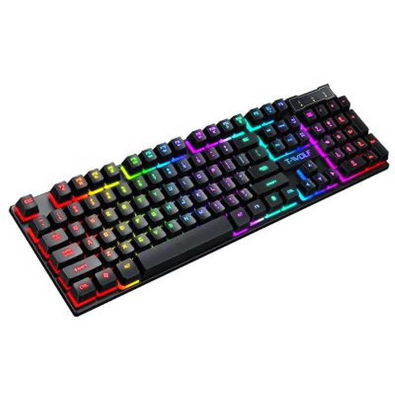 Clavier Gaming USB Filaire LED Rétroéclairé Flottant