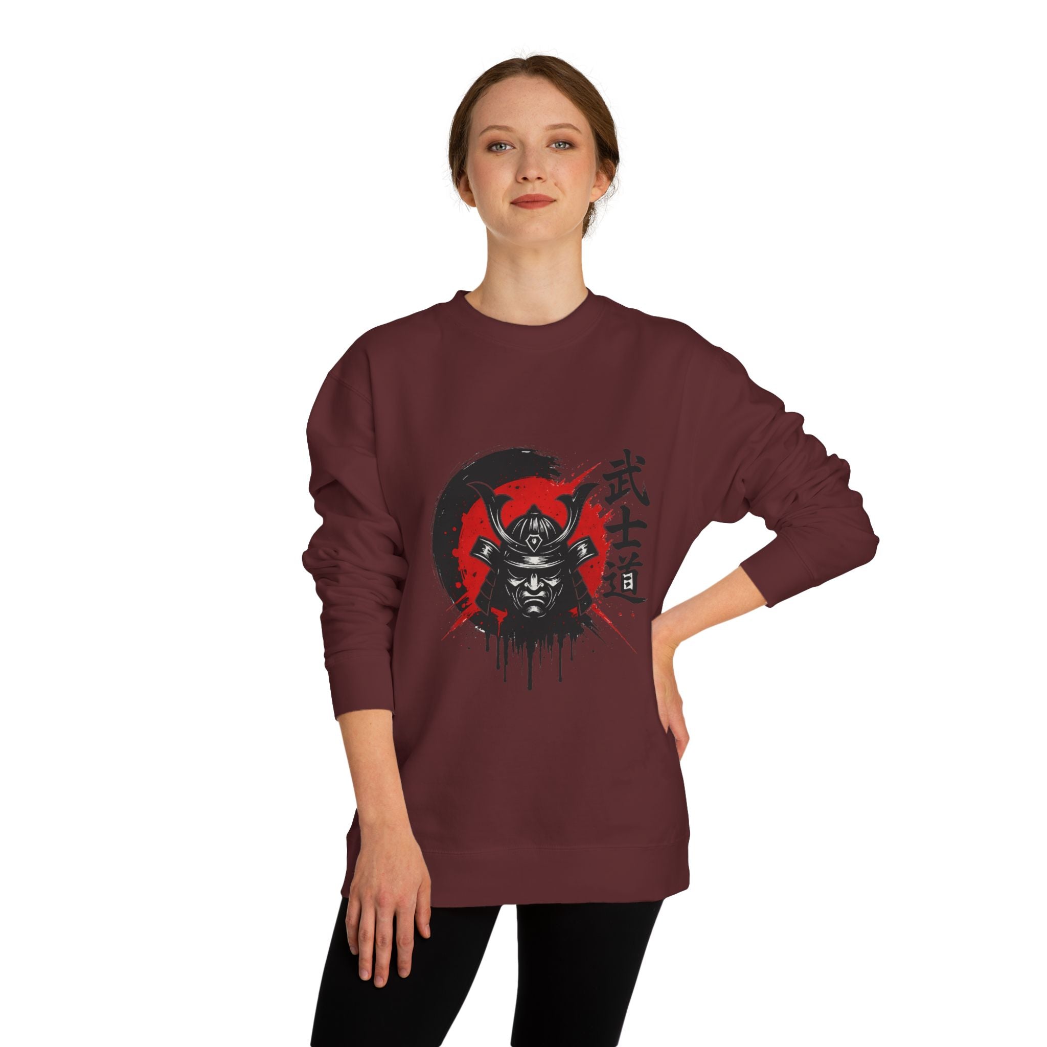 🎮 Samurai Warrior Sweatshirt Unisexe Col Rond 🎮