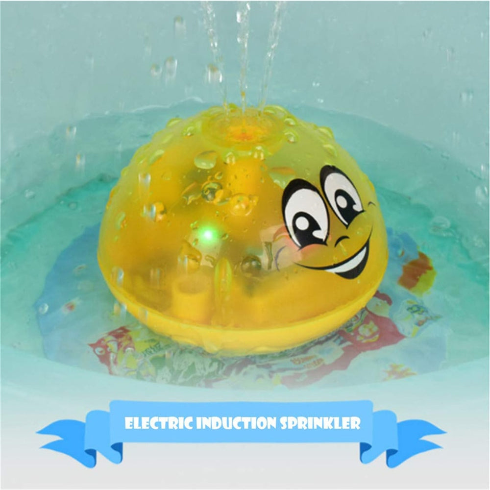 Jouet Bain Enfant Jet Eau Lumières Rotation Piscine Douche