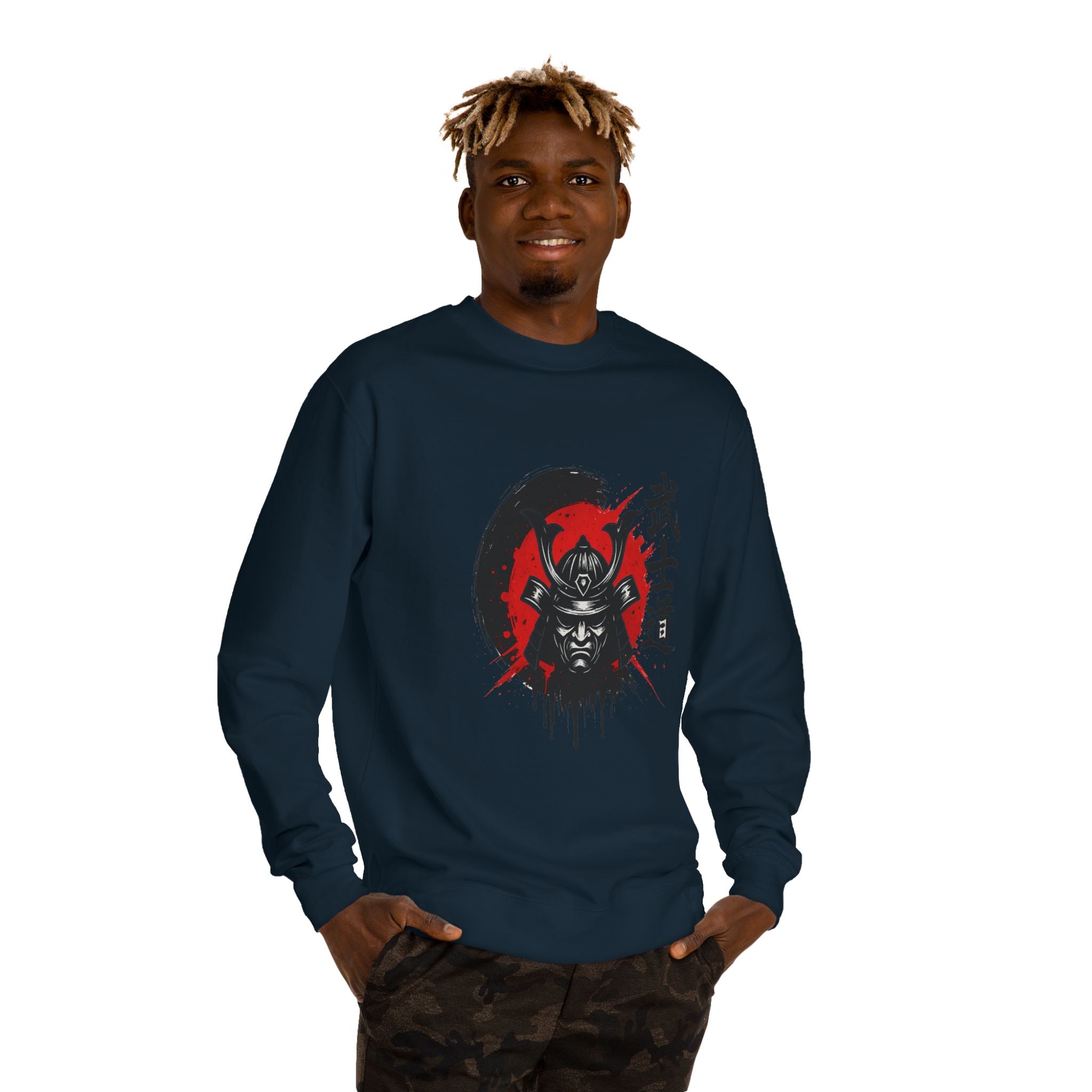 🎮 Samurai Warrior Sweatshirt Unisexe Col Rond 🎮