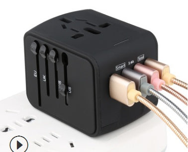 Multiprise Multifonction USB Rallonge Électrique Sécurisée