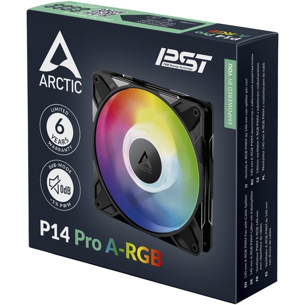 ARCTIC P14 Pro A-RGB, Gehäuselüfter - ARCTIC - vue 8