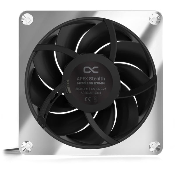 Alphacool Apex Stealth Metal 120mm Lüfter 2000rpm, Gehäuselüfter - Alphacool - vue 3