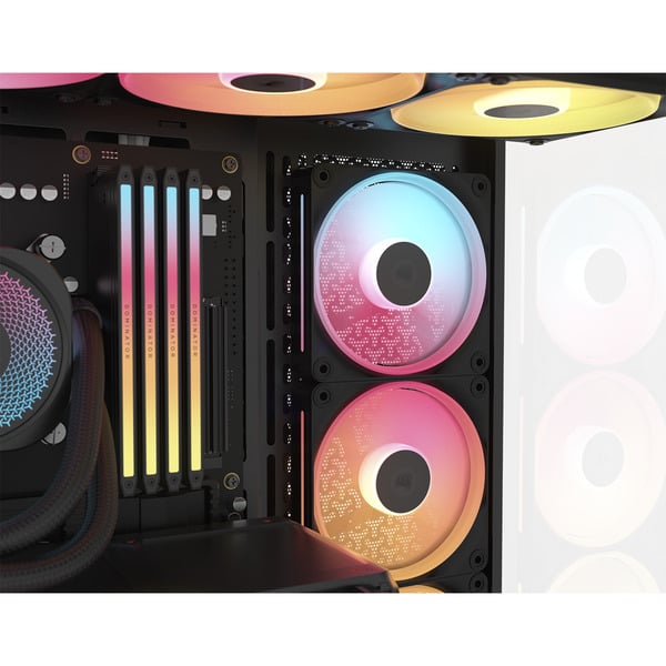 Corsair 3500X LX-R RGB, Tower-Gehäuse - Corsair - vue 24