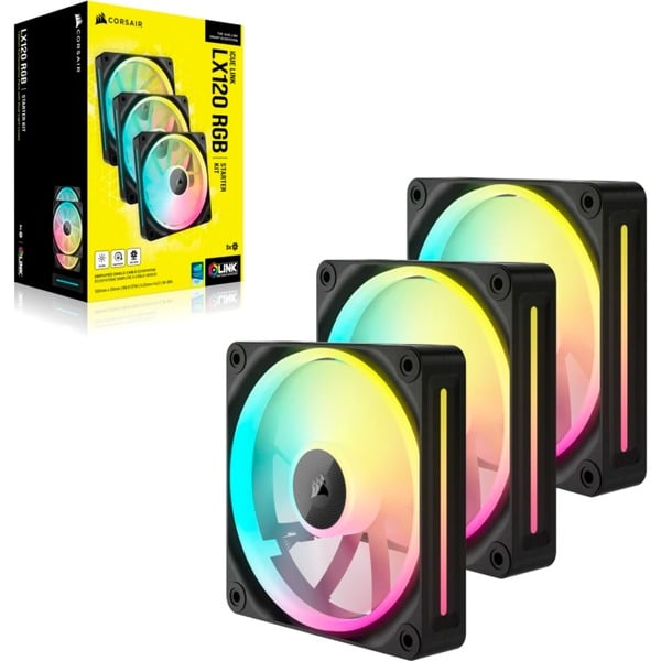 Corsair iCUE LINK LX120 RGB, Gehäuselüfter - Corsair - vue 5