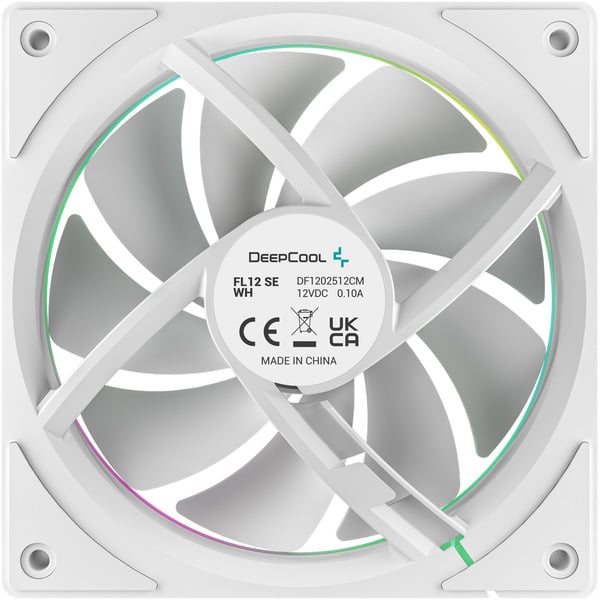 DeepCool FL12 SE WH, Gehäuselüfter - DeepCool - vue 5
