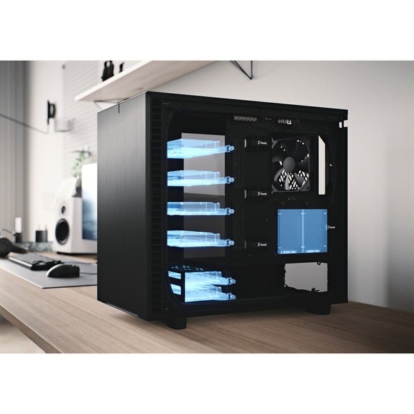 Fractal Design Define 7 Black Solid, Tower-Gehäuse - Fractal Design - vue 19