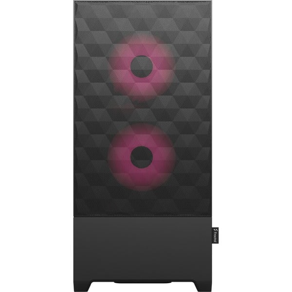 Fractal Design Pop Air RGB Magenta Core TG Clear Tint, Tower-Gehäuse - Fractal Design - vue 3