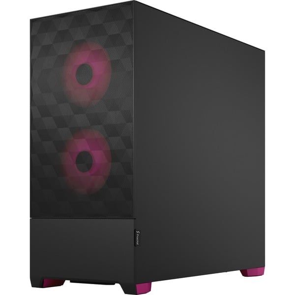 Fractal Design Pop Air RGB Magenta Core TG Clear Tint, Tower-Gehäuse - Fractal Design - vue 5