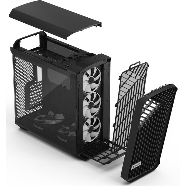 Fractal Design Torrent Black RGB TG Light Tint, Tower-Gehäuse - Fractal Design - vue 21