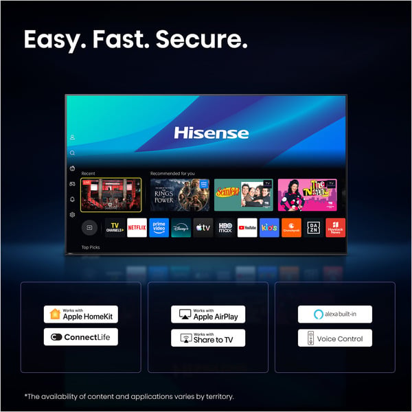 Hisense 50E7S Hi-QLED-Fernseher - Hisense - vue 12