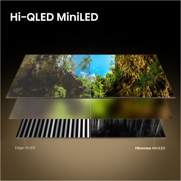 Hisense ULED 85E8S MiniLED, QLED-Fernseher - Hisense - vue 7