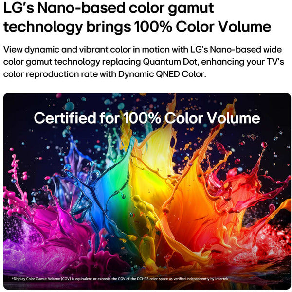 LG 43QNED7EB3C, QNED-Fernseher - LG - vue 3