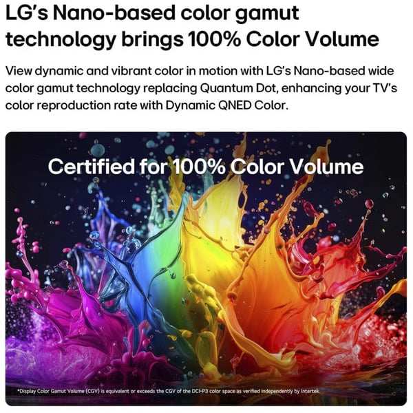 LG 55QNED7EB3C, QNED-Fernseher - LG - vue 3