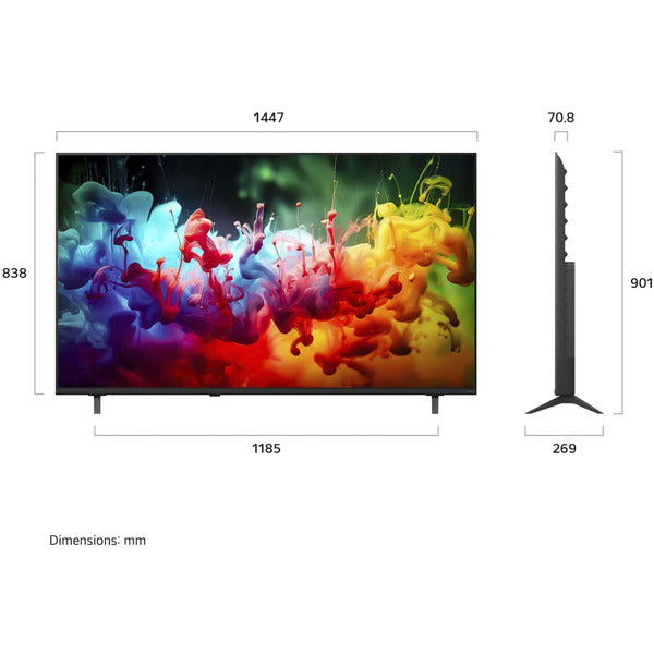 LG 65QNED7EB3C, QNED-Fernseher - LG - vue 2