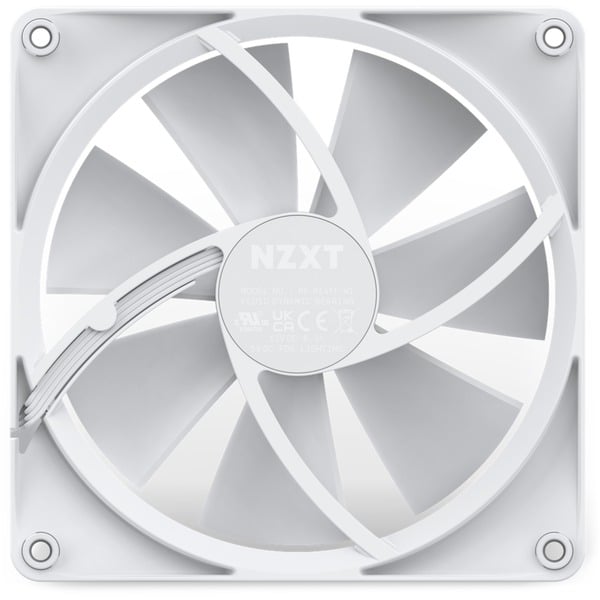 NZXT F140 RGB Single 140x140x26, Gehäuselüfter - NZXT - vue 3