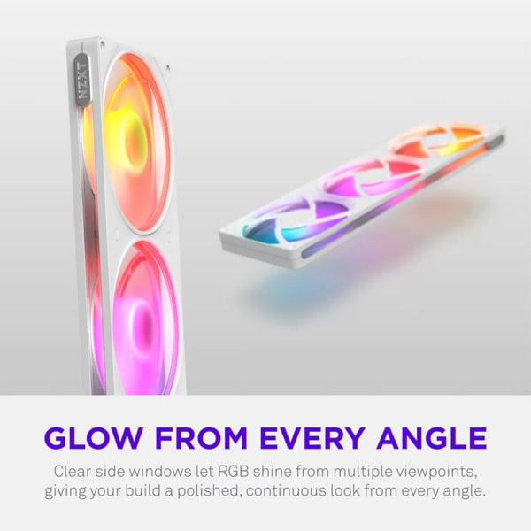 NZXT F420 RGB, Gehäuselüfter - NZXT - vue 7