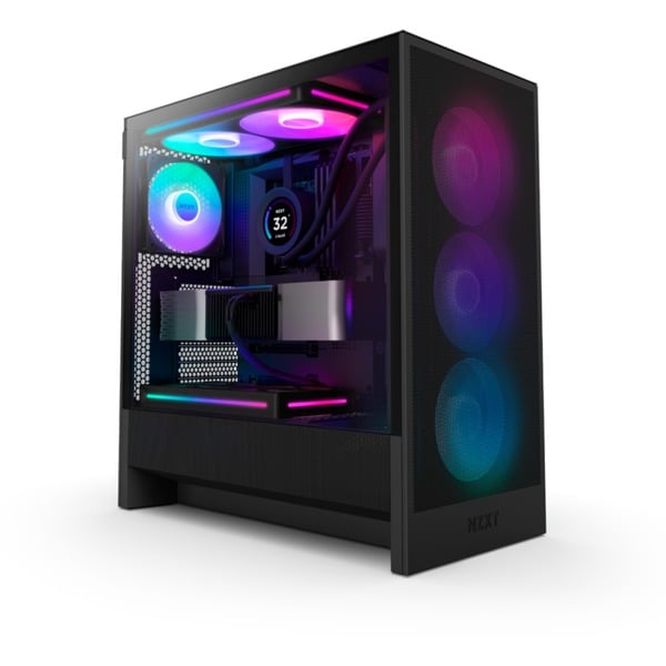 NZXT H5 Flow RGB ( 2024 ), Tower-Gehäuse - NZXT - vue 6