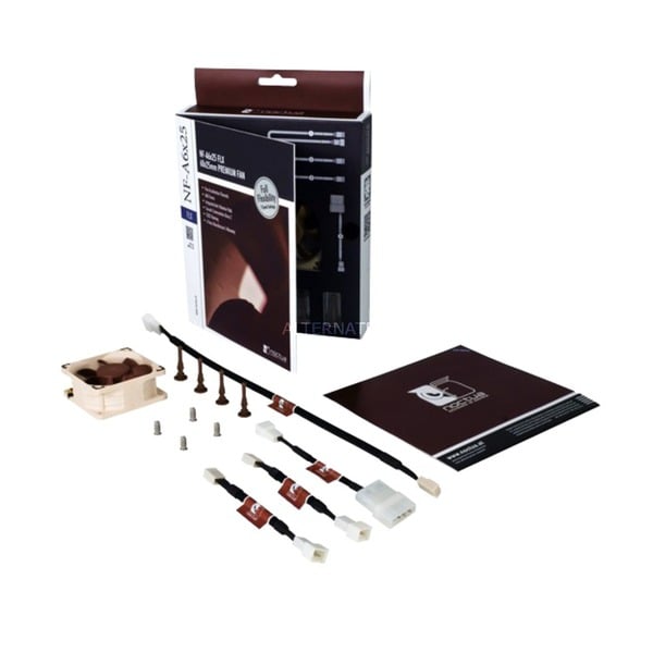 Noctua NF-A6x25 FLX, Gehäuselüfter - Noctua - vue 4