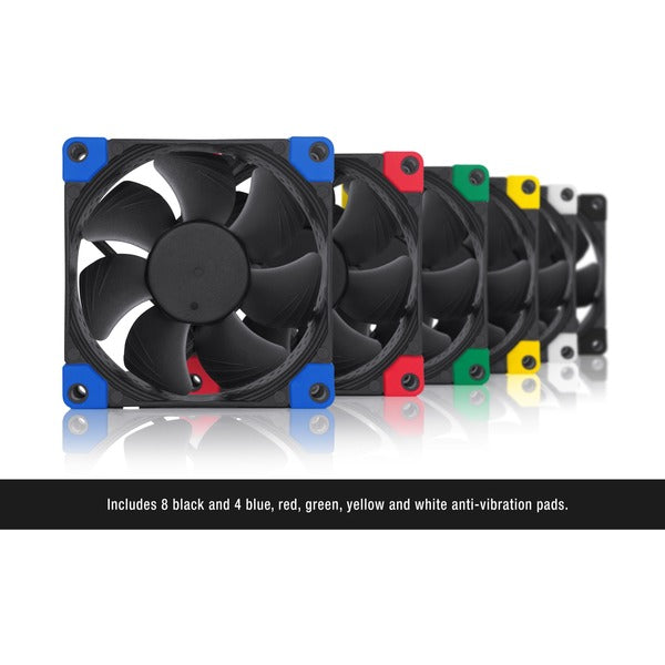 Noctua NF-A8 PWM chromax.black 80x80x25, Gehäuselüfter - Noctua - vue 5